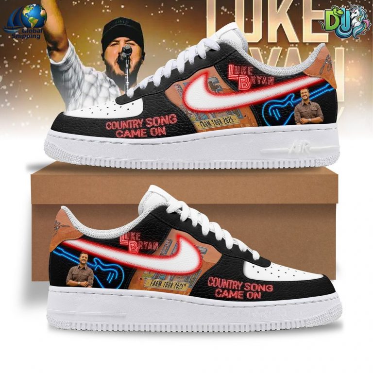 Luke Bryan Air Force 1 Sneaker Luke Bryan Air Force 1 Sneaker