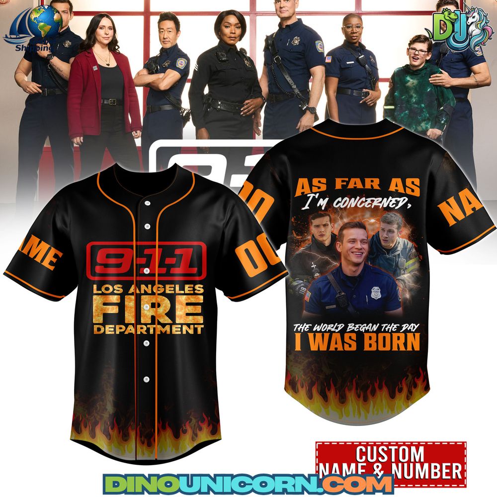 911 Baseball Jersey 911 Baseball Jersey