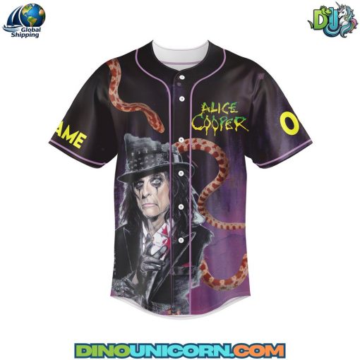 Alice Cooper Baseball Jersey