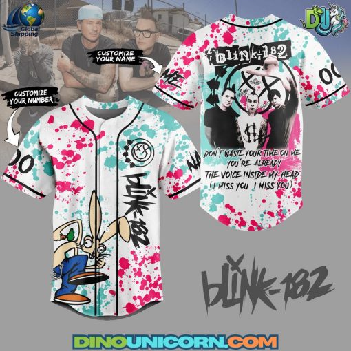 Blink-182 Baseball Jersey