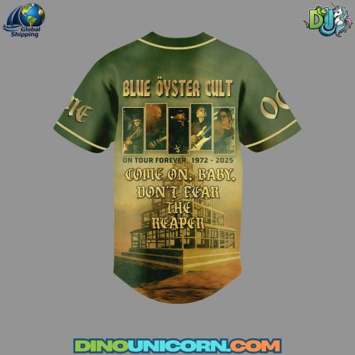 Blue Oyster Baseball Jersey