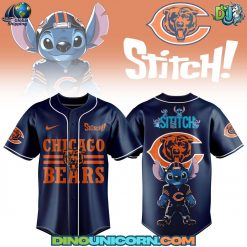 Chicago Bears NFL x Stitch Baseball Jersey