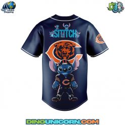 Chicago Bears NFL x Stitch Baseball Jersey