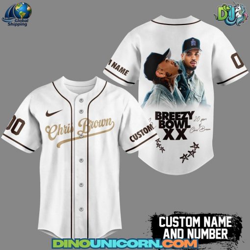 Chris Brown Baseball Jersey