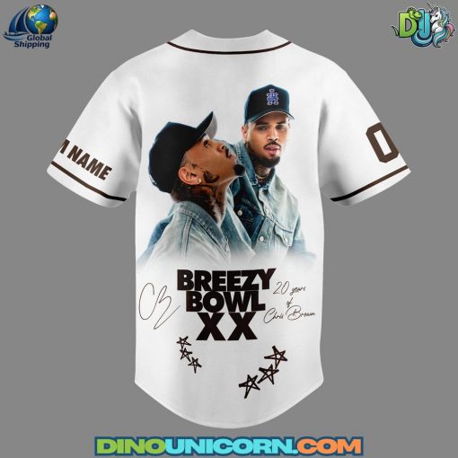 Chris Brown Baseball Jersey