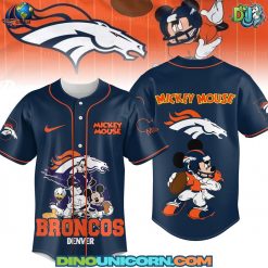 Denver Broncos NFL x Mickey Mouse Baseball Jersey