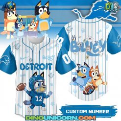 Detroit Lions NFL x Bluey Baseball Jersey
