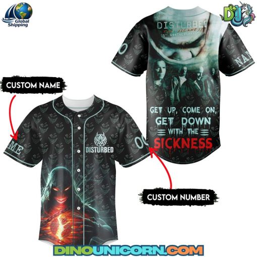 Disturbed Baseball Jersey