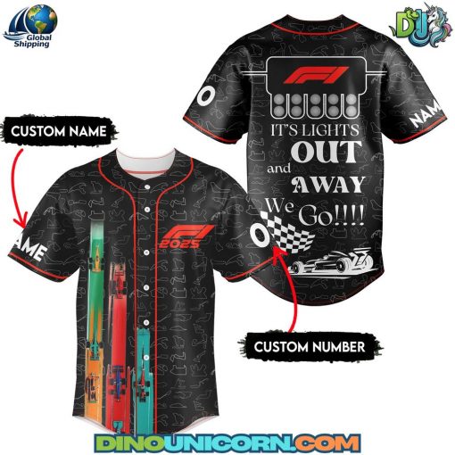 F1 Fan Baseball Jersey