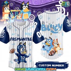 Fremantle Dockers AFL x Bluey Baseball Jersey