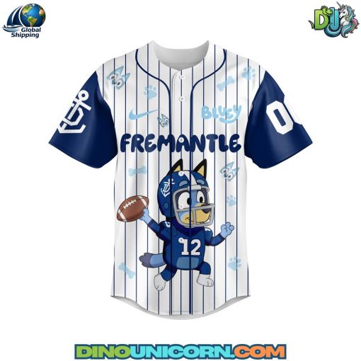 Fremantle Dockers AFL x Bluey Baseball Jersey