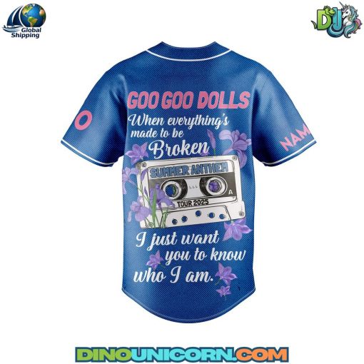 Goo Goo Dolls Baseball Jersey