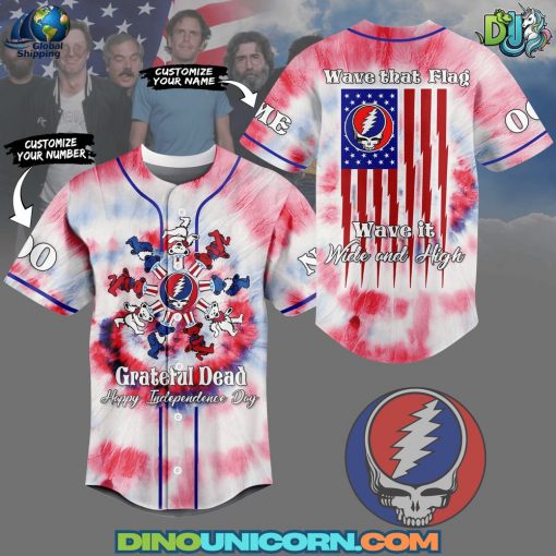 Grateful Dead Baseball Jersey