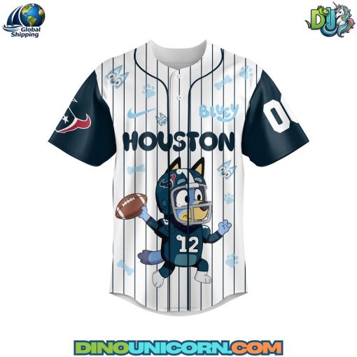 Houston Texans NFL x Bluey Baseball Jersey