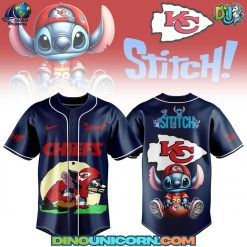 Kansas City Chiefs NFL x Stitch Baseball Jersey