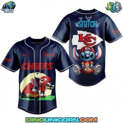 Kansas City Chiefs NFL x Stitch Baseball Jersey