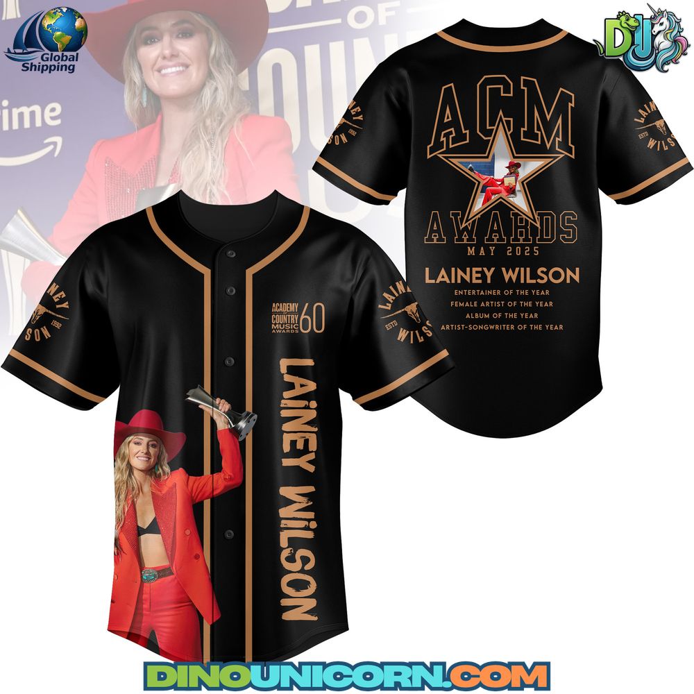 Lainey Wilson Baseball Jersey Lainey Wilson Baseball Jersey
