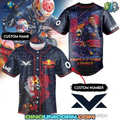 Max Verstappen Baseball Jersey