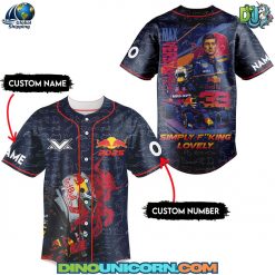 Max Verstappen Baseball Jersey