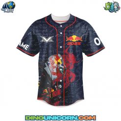 Max Verstappen Baseball Jersey
