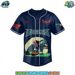 Philadelphia Eagles NFL x Stitch Baseball Jersey