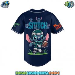 Philadelphia Eagles NFL x Stitch Baseball Jersey