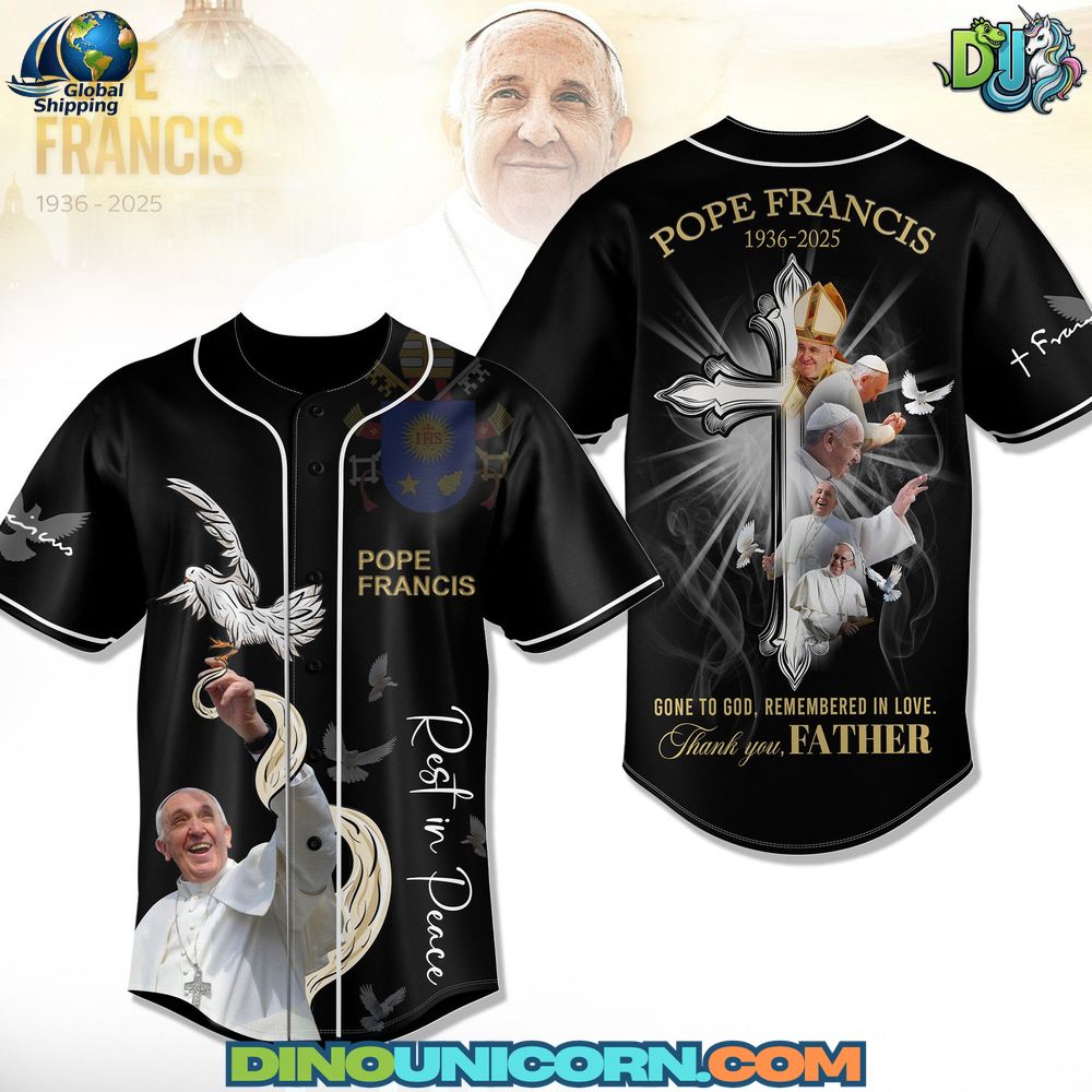 Pope Francis Baseball Jersey Pope Francis Baseball Jersey