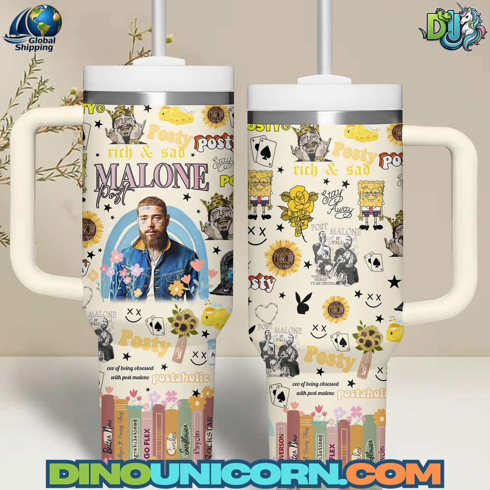 Post Malone Stanley Tumbler Cup Post Malone Stanley Tumbler Cup