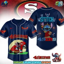 San Francisco 49ers NFL x Stitch Baseball Jersey