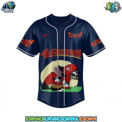 San Francisco 49ers NFL x Stitch Baseball Jersey