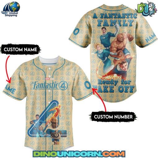 The Fantastic Four Baseball Jersey