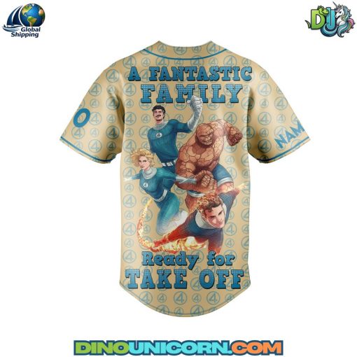 The Fantastic Four Baseball Jersey