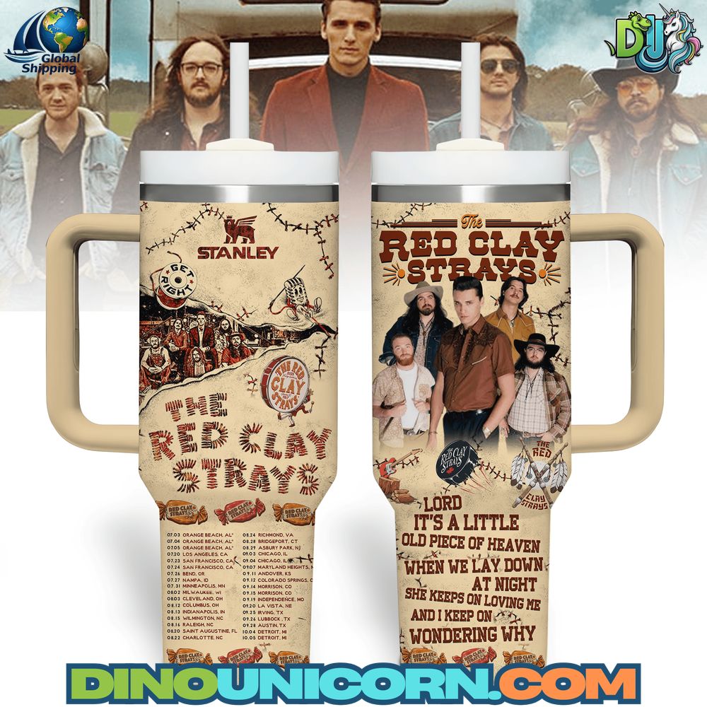 The Red Clay Strays Stanley Tumbler Cup The Red Clay Strays Stanley Tumbler Cup