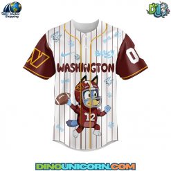 Washington Commanders NFL x Bluey Baseball Jersey