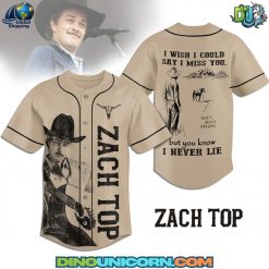 Zach Top Baseball Jersey