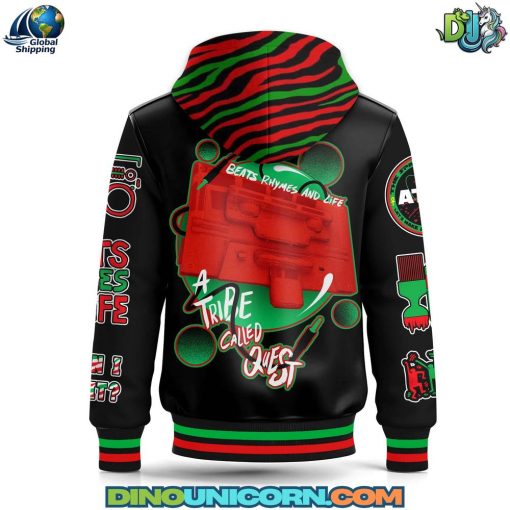 A Tribe Called Quest Hooded Baseball Jacket