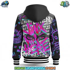 Arcane Hooded Baseball Jacket