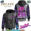 Alpha Kappa Alpha Hooded Baseball Jacket