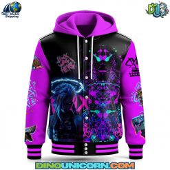 Arcane League of Legends Hooded Baseball Jacket