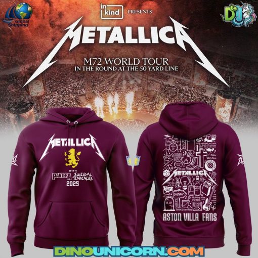 Aston Villa x M72 World Tour 2025 Hoodie