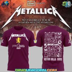 Aston Villa x M72 World Tour 2025 T-shirt
