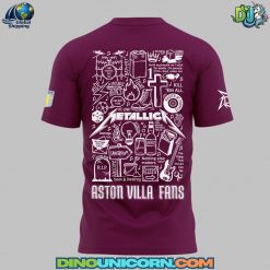 Aston Villa x M72 World Tour 2025 Tshirt