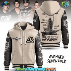 Avenged Sevenfold Hooded Baseball Jacket