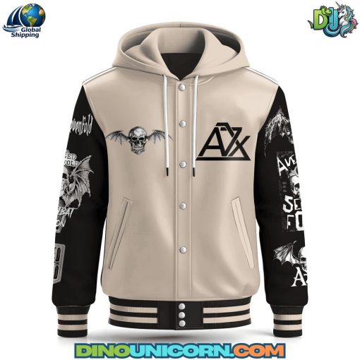 Avenged Sevenfold Hooded Baseball Jacket