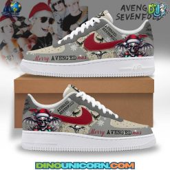 Avenged Sevenfold Merry Christmas Air Force 1 Sneaker