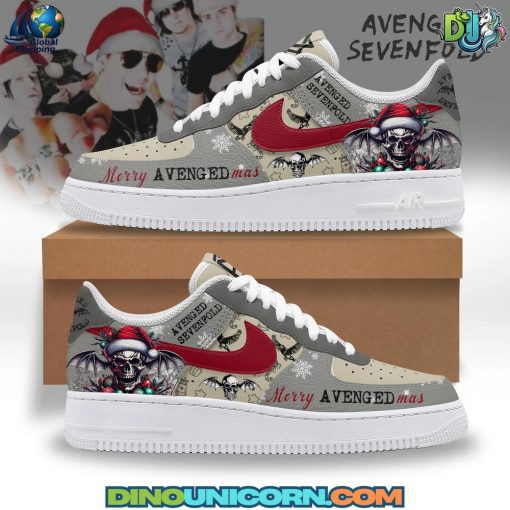 Avenged Sevenfold Merry Christmas Air Force 1 Sneaker