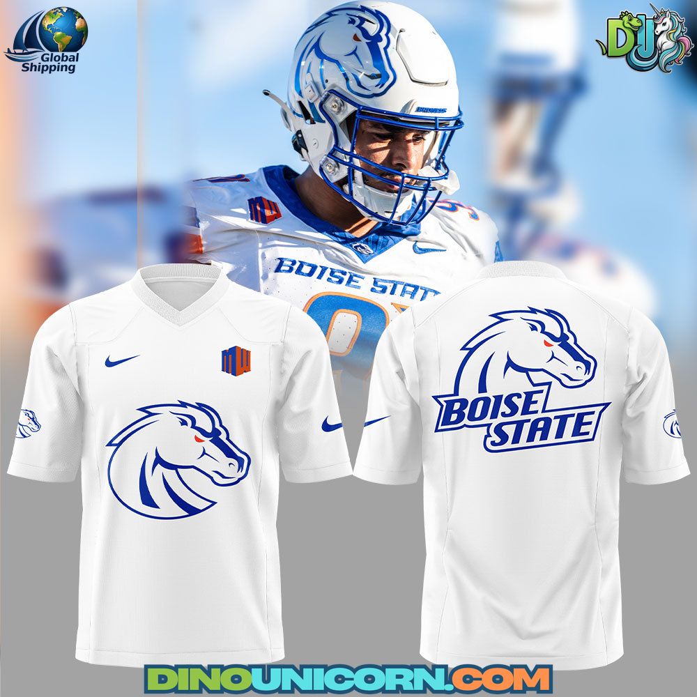 Boise State Broncos Football NCAA New Version Football Jersey Boise State Broncos Football NCAA New Version Football Jersey
