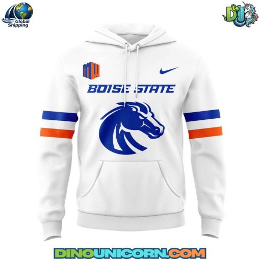 Boise State Broncos Football NCAA Uniform Vintage Mark Hoodie
