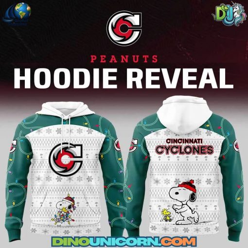 Cincinnati Cyclones ECHL Peanuts x Snoopy Night Nike Hoodie