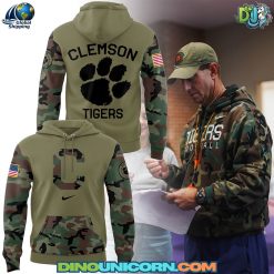 Clemson Tigers Football NCAA Salute to Service Club Hoodie